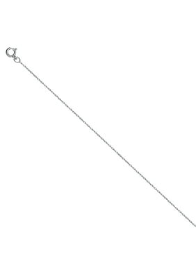 Very Tiny Sterling Silver Whale Tail Necklace Women Flawless Polished Finish 1//2 inch 0.8mm Box/_Chain